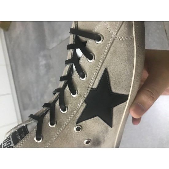Men's/Women's Golden Goose francy sneakers suede star and tongue in leather