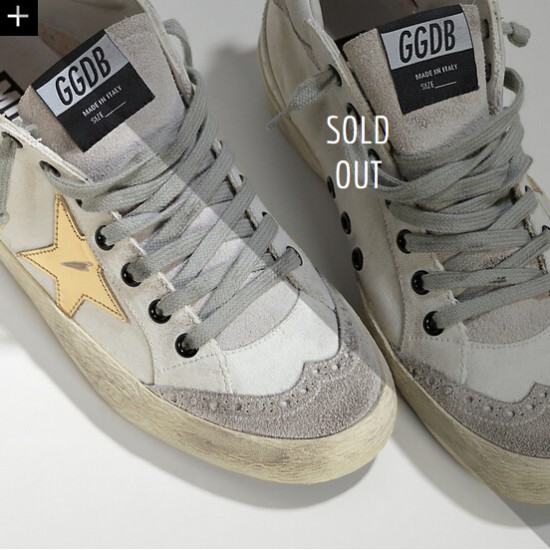 Men's/Women's Golden Goose mid star sneakers in leather star white military gold