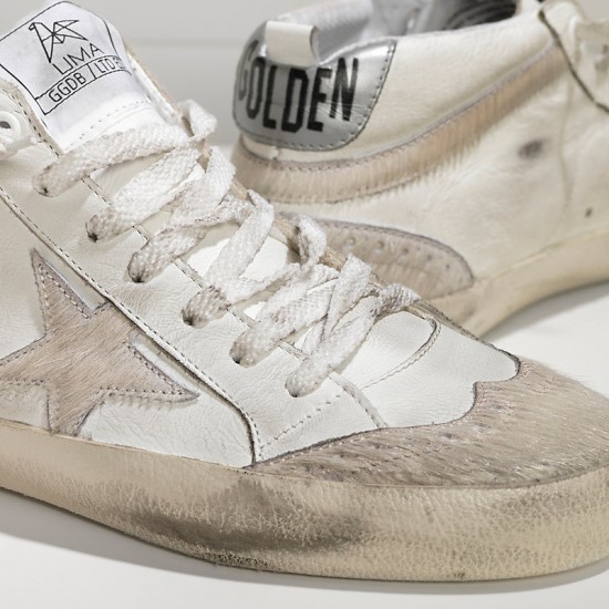 Men's/Women's Golden Goose sneakers mid star limited edition leather and star